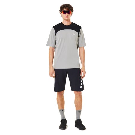 Cyklistický dres Oakley Free Ride SS Jersey Cement