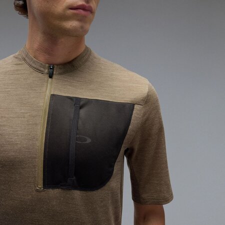 Cyklistický dres Oakley Off Grid SS Tech Tee Army Green