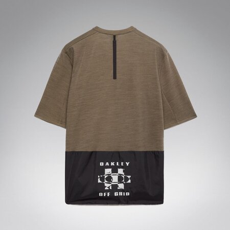 Cyklistický dres Oakley Off Grid SS Tech Tee Army Green