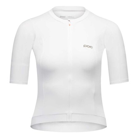 Cyklistický dres POC W's Cadence Jersey Hydrogen White