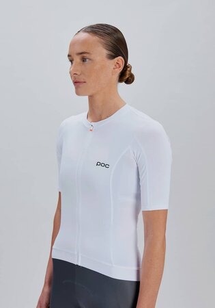 Cyklistický dres POC W's Cadence Jersey Hydrogen White