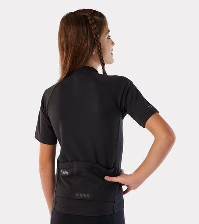 Juniorský cyklistický dres Trek Solstice Čierna