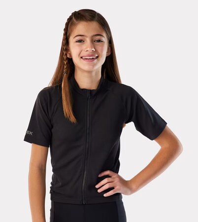 Juniorský cyklistický dres Trek Solstice Čierna