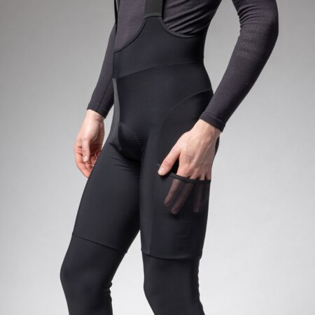 Cyklistické nohavice ALÉ Off Road - Gravel Stones Cargo 2.0 Black