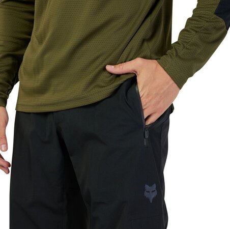 Cyklistické nohavice Fox Racing Defend 3L Water Pant Black