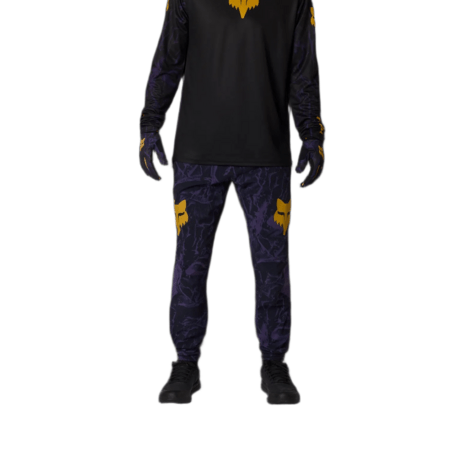Cyklistické nohavice Fox Racing Ranger Pant Image Print Plum