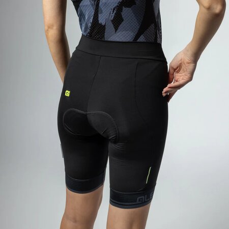 Cyklistické kraťasy ALÉ Pragma Classico LL Black/Charcoal Grey