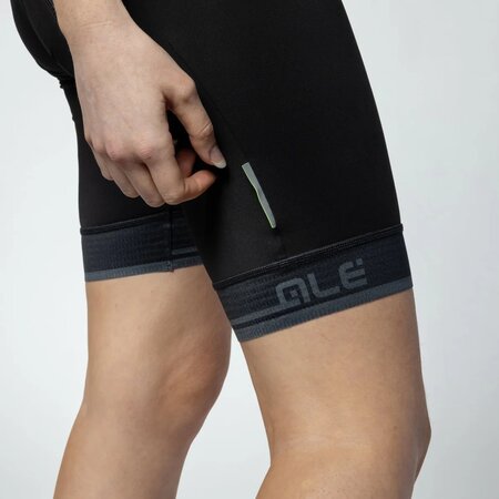 Cyklistické kraťasy ALÉ Pragma Classico LL Black/Charcoal Grey