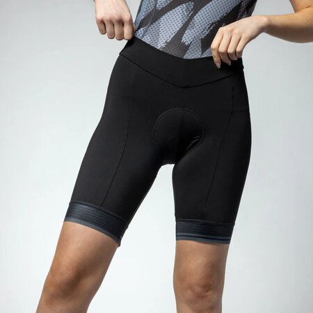 Cyklistické kraťasy ALÉ Pragma Classico LL Black/Charcoal Grey