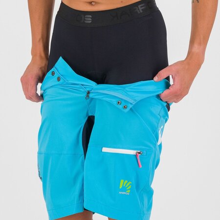 Cyklistické funkčné kraťasy Karpos Padded W Black