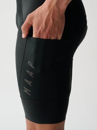 Cyklistické kraťasy MAAP Team Bib Evo Cargo Black/Black