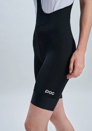 Cyklistické nohavice POC W's Cadence Bib Shorts Uranium Black