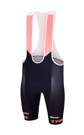 Cyklistické nohavice Santini Replika Trek-Unbroken XC Čierna