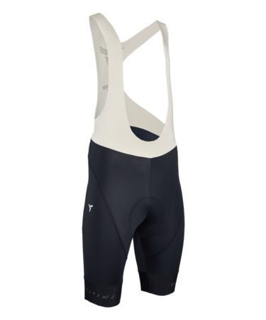 Cyklistické nohavice Silvini Suelo Bib Black/Cream