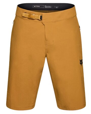 Cyklistické šortky s výstelkou Fox Racing x Trek Ranger Bronzová