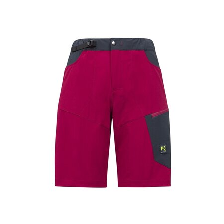 Cyklistické kraťasy Karpos Nago W Beet Red/Vulcan