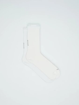 Cyklistické ponožky MAAP Team Sock Long White
