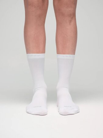 Cyklistické ponožky MAAP Team Sock Long White