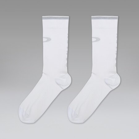 Cyklistické ponožky Oakley Cadence Socks 2.0 White