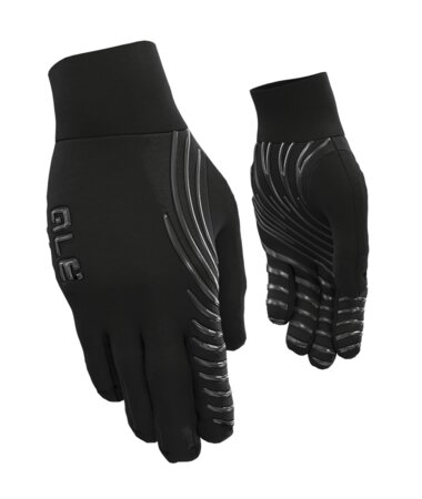 Cyklistické rukavice ALÉ Spirale Undergloves Black