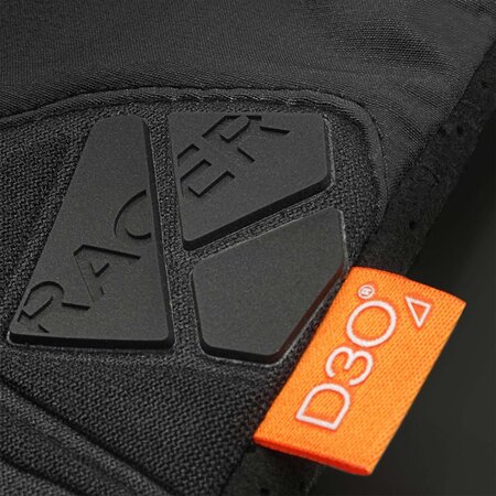 Cyklistické rukavice Racer Rock 4 Black/Black