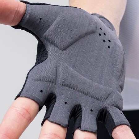 Cyklistické rukavice Gobik Viper Solid Black