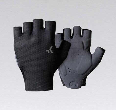 Cyklistické rukavice Gobik Viper Solid Black