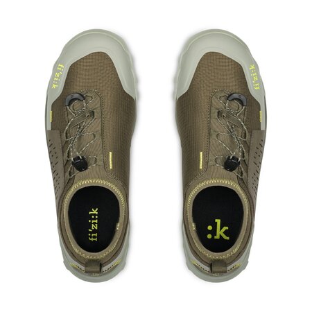Fizik Terra Ergolace Flat 2.0 Forest Green/Caramel
