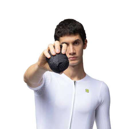 Cyklistická vesta ALÉ Guscio Light Pack 2.0 White