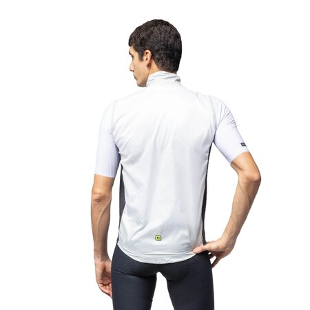 Cyklistická vesta ALÉ Guscio Light Pack 2.0 White
