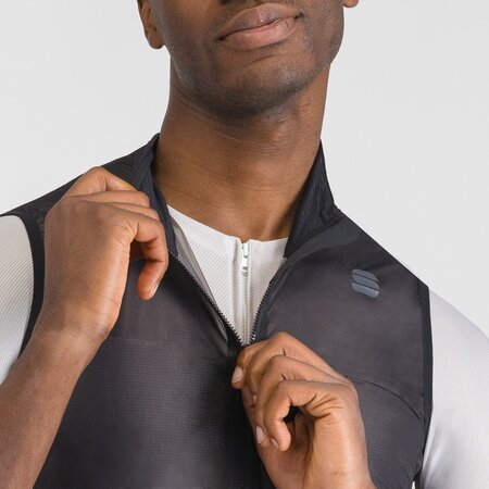 Cyklistická vesta Sportful Light Air Black