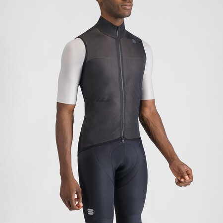 Cyklistická vesta Sportful Light Air Black
