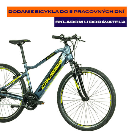 Elektrobicykel Crussis e-Cross 1.7 S Blue/Yellow 2022