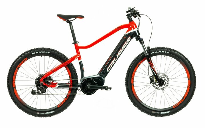 Testovaný Elektrobicykel Crussis e-Atland 7.7 Red/Black 2022