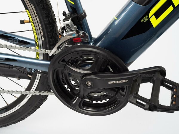 Elektrobicykel Crussis e-Cross 1.7 Blue/Yellow E 2022