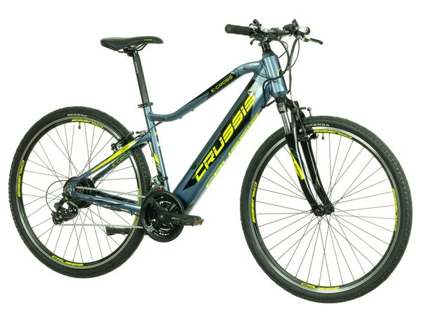 Elektrobicykel Crussis e-Cross 1.7 Blue/Yellow E 2022