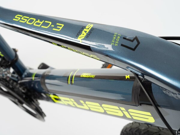 Elektrobicykel Crussis e-Cross 1.7 Blue/Yellow E 2022