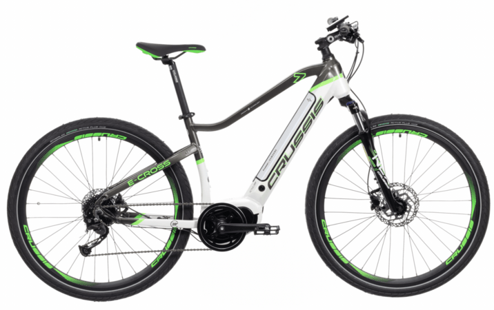Elektrobicykel Crussis e-Cross 7.7 M White/Green/Black 2022