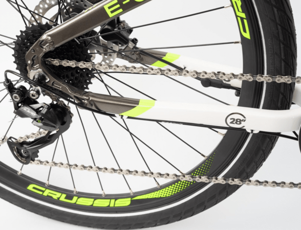 Elektrobicykel Crussis e-Cross 7.7 M White/Green/Black 2022