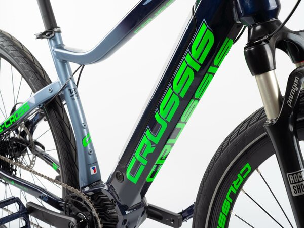 Elektrobicykel Crussis e-Cross 9.7 M Black/Green E 2022