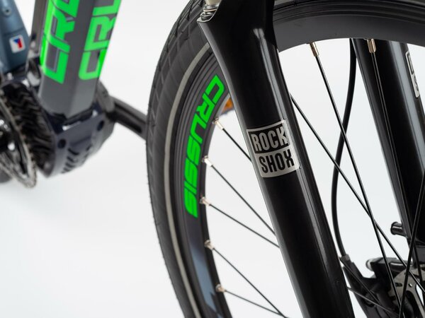 Elektrobicykel Crussis e-Cross 9.7 M Black/Green E 2022