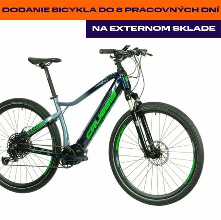 Elektrobicykel Crussis e-Cross 9.7 M Black/Green E 2022