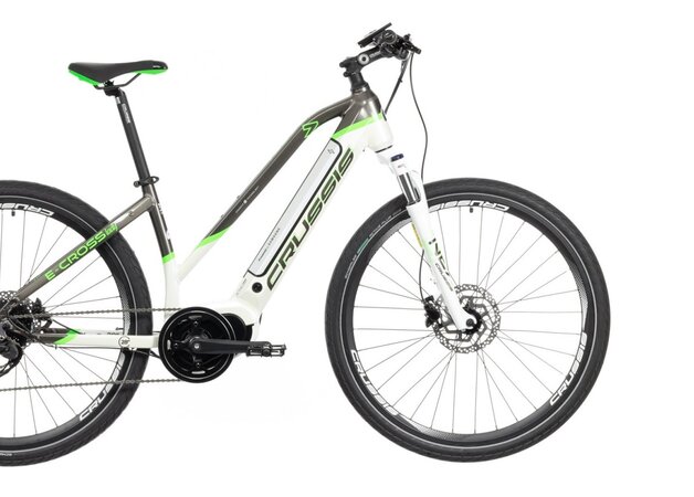 Elektrobicykel Crussis e-Cross lady 7.7 S White/Green/Grey 2022