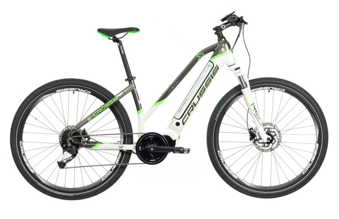 Elektrobicykel Crussis e-Cross lady 7.7 S White/Green/Grey 2022