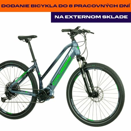 Elektrobicykel Crussis e-Cross Lady 9.7 M Bray/Green E 2022