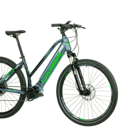 Elektrobicykel Crussis e-Cross Lady 9.7 S Gray/Green 2022