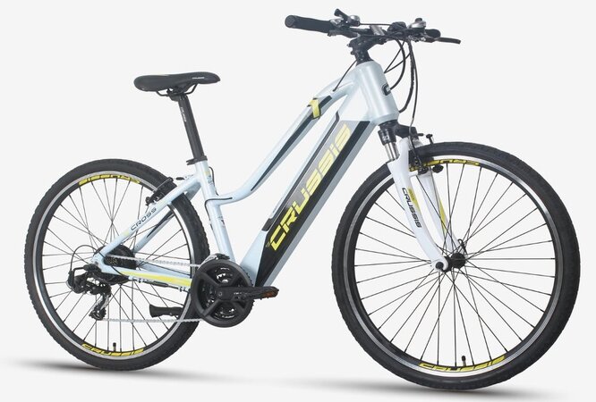 Elektrobicykel Crussis e-Cross low 1.8 S White/Black 2023