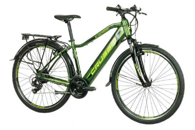 Elektrobicykel Crussis e-Gordo 1.7 S Green/Yellow E 2022