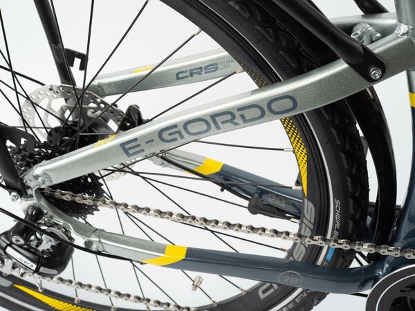 Elektrobicykel Crussis e-Gordo 7.7 Blue/Yellow/Gray E 2022