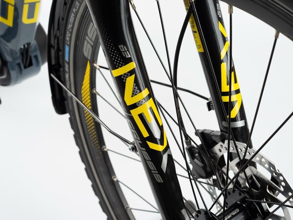 Elektrobicykel Crussis e-Gordo 7.7 Blue/Yellow/Gray E 2022